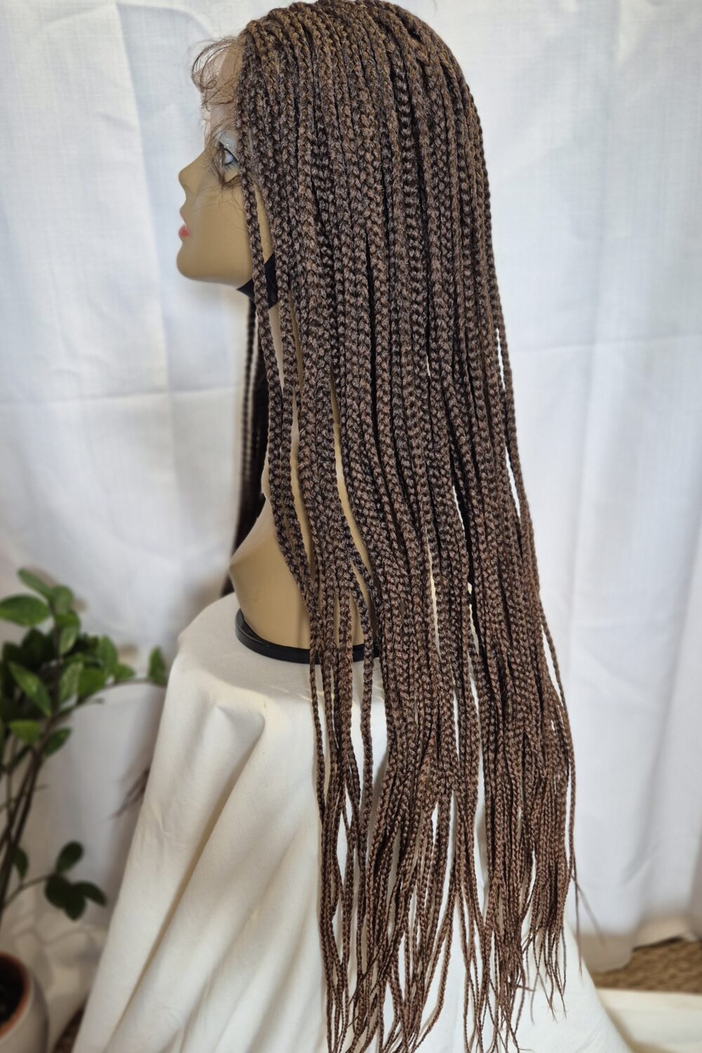 Synthetic box braids wig - Image 2